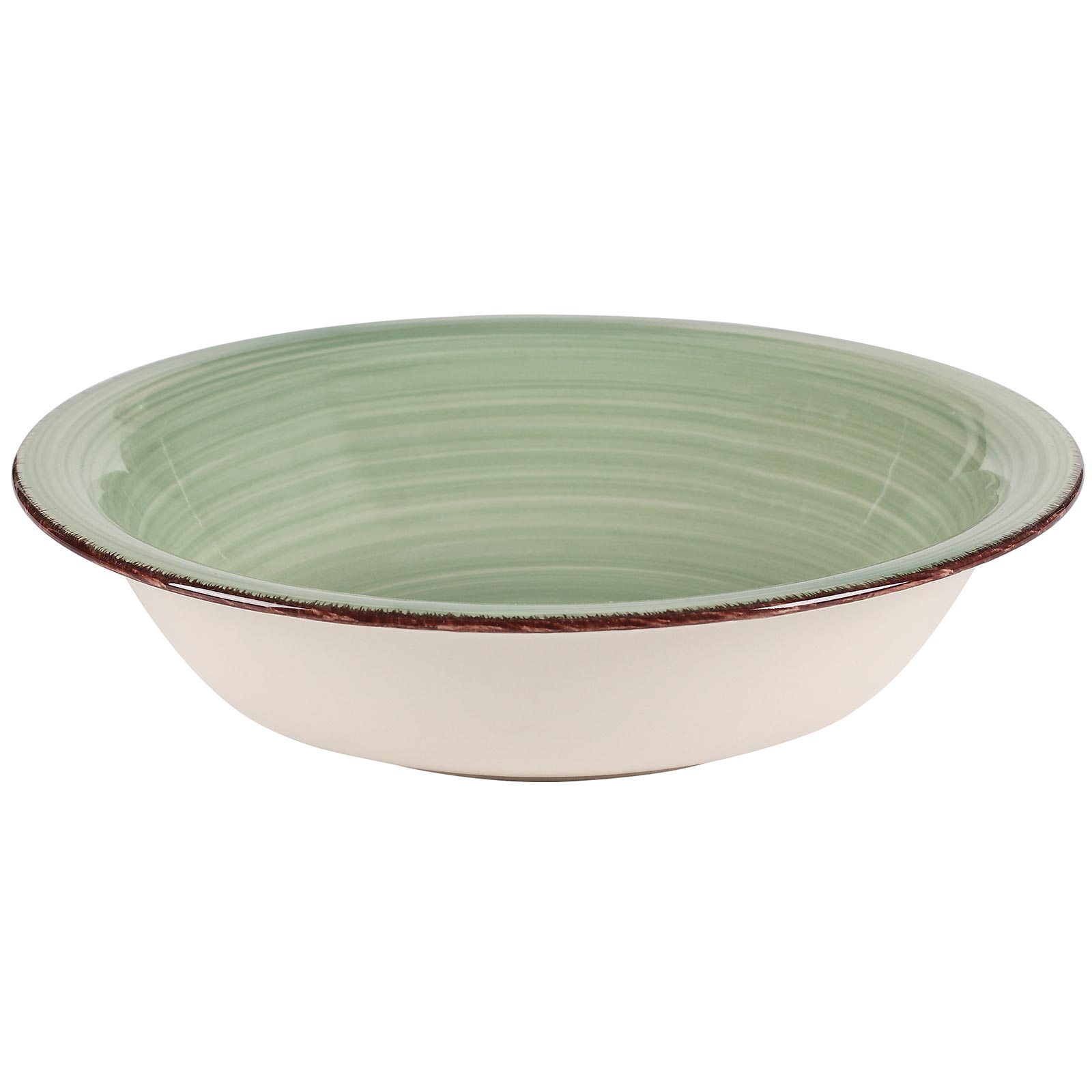 Suppenteller - grün - Ø 21,5 cm