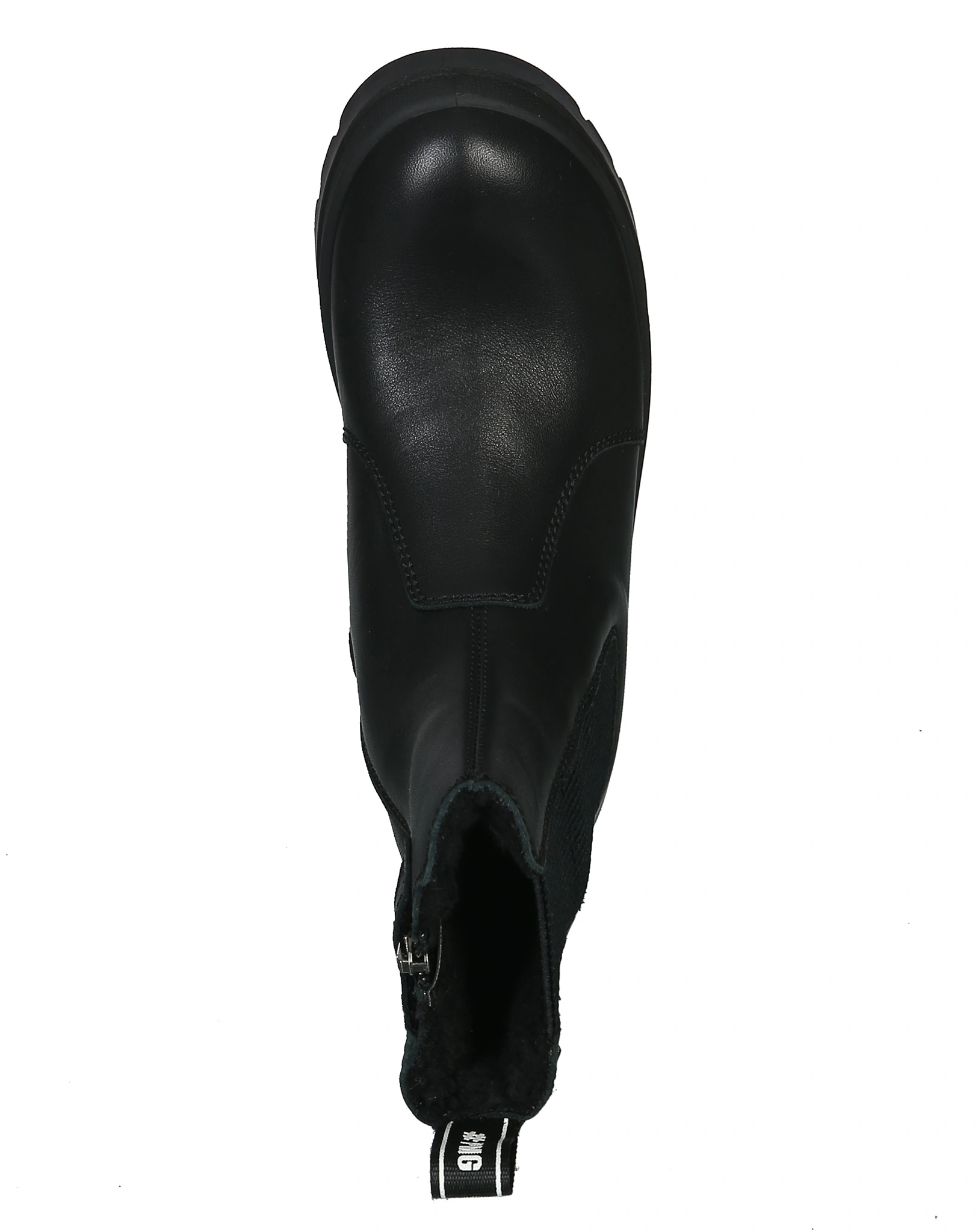 Chelsea-Boots POKGT ROCKY gefüttert in schwarz