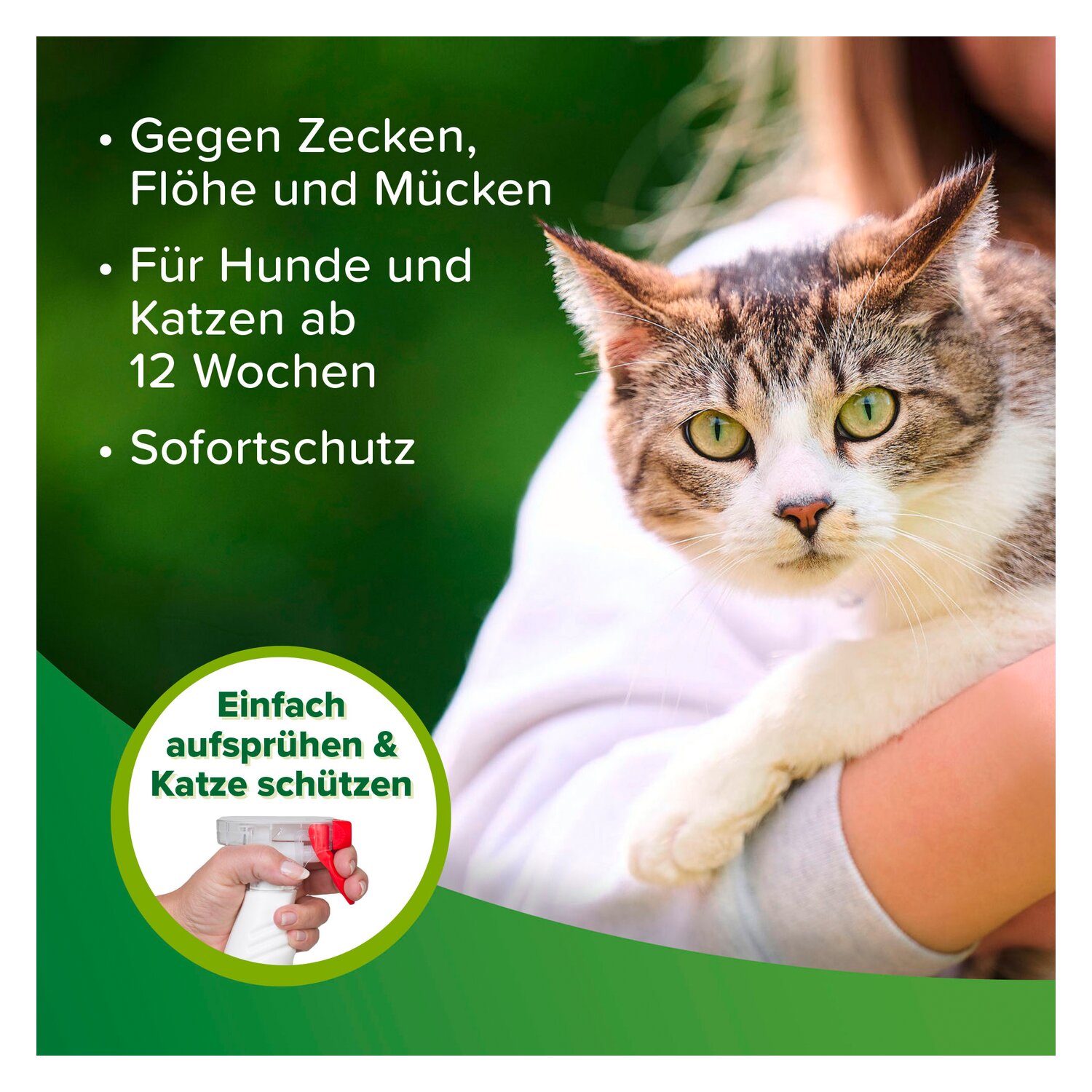 beaphar Zecken- und Flohschutz Spray  - 400 ml