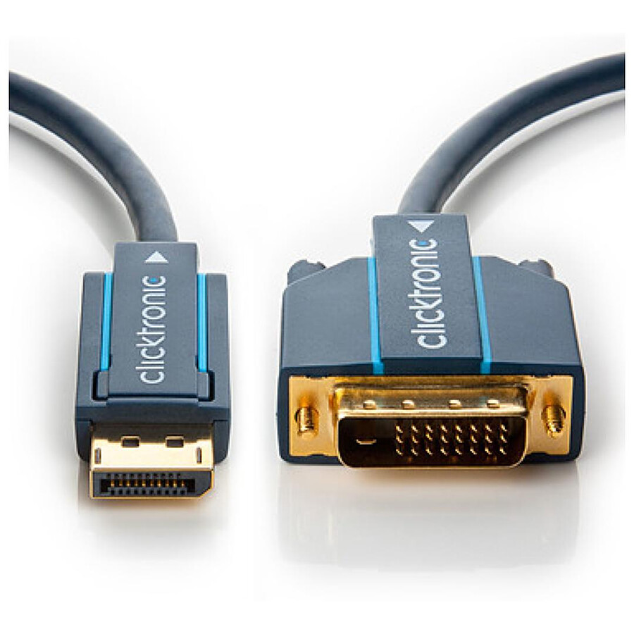 Clicktronic câble DisplayPort / DVI-D - 2 m