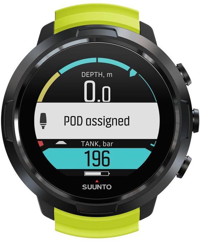 Suunto D5 Black Lime with USB