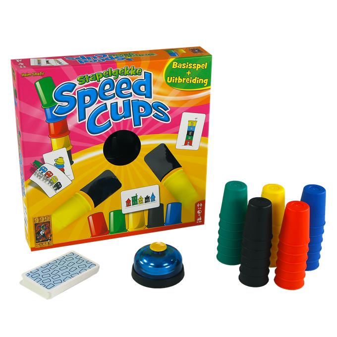 Stapelgekke Speed Cups 6 Spelers