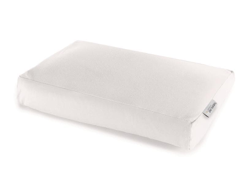 Theraline Schlafkissen PEARLfusion weiss Kombinationskissen mit Mikroperlen und Schaumstoff