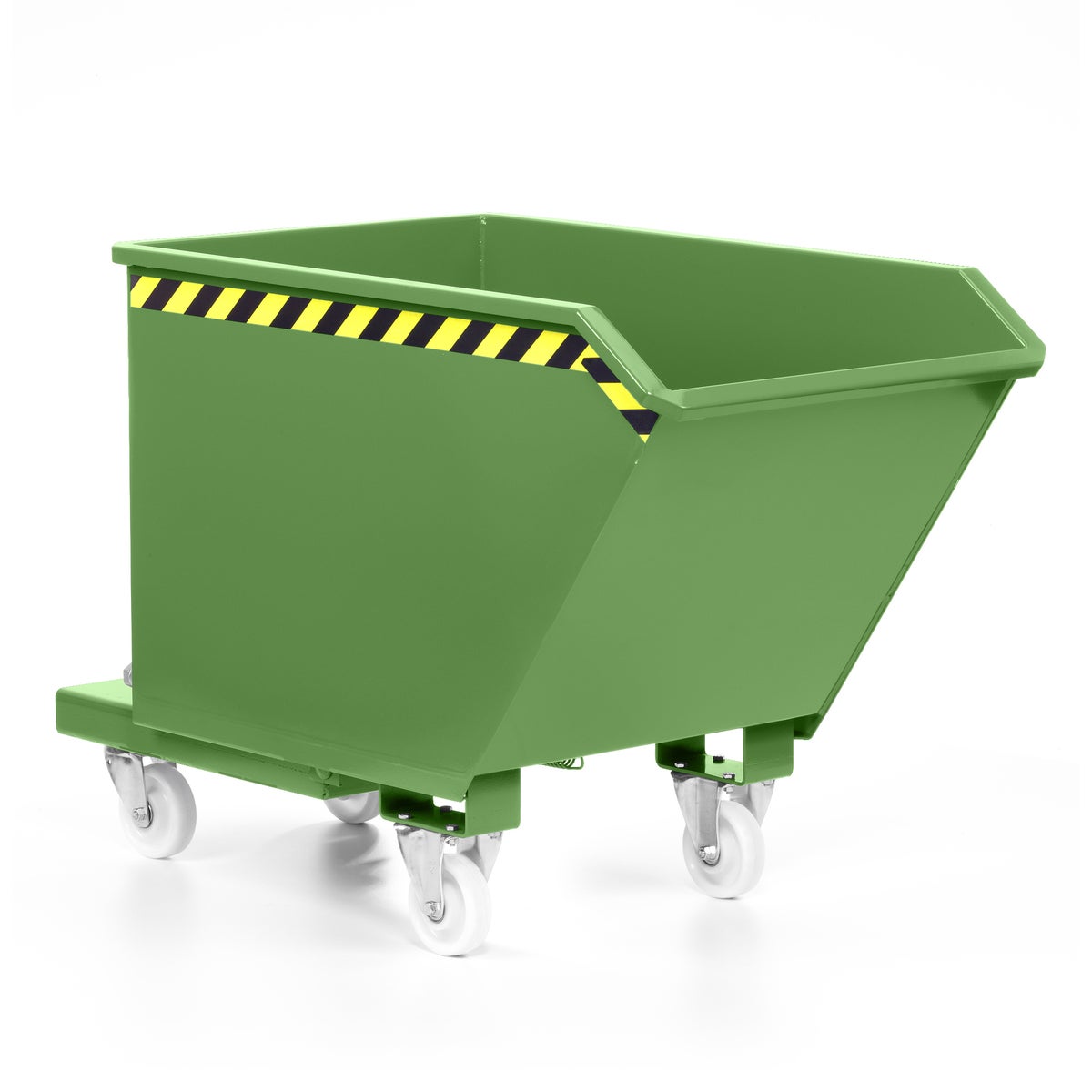R+R Industrietechnik Universele Kipper Type RUK-30 680x1400x580mm 300dm³ RAL 6011 Resedagroen