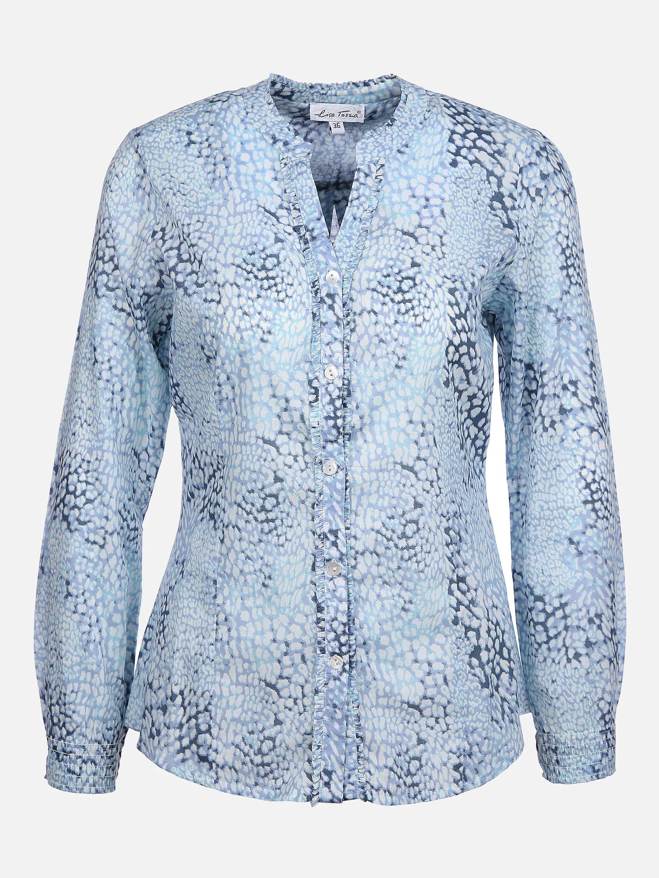 Damen Bluse mit Alloverprint