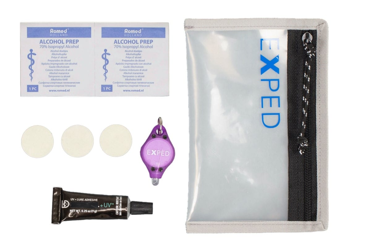 Exped Mat Field Repair Kit<br>Lappe sett liggeunderlag