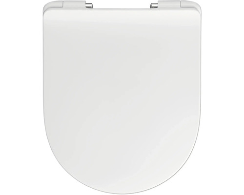 REIKA Mito toiletzitting, wit, roestvrijstalen scharnieren, soft-close mechanisme en Quick&Clean
