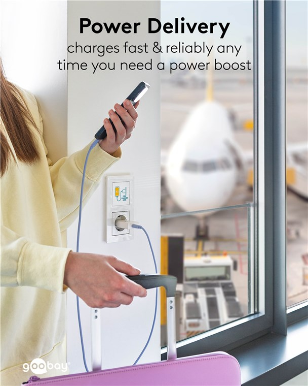 (30W) Slim USB C GaN Ladegerät Netzteil Power Delivery (75736) - Weiss