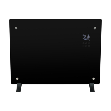 Eurom Alutherm Verre 1000 Watt Zwart met Wifi