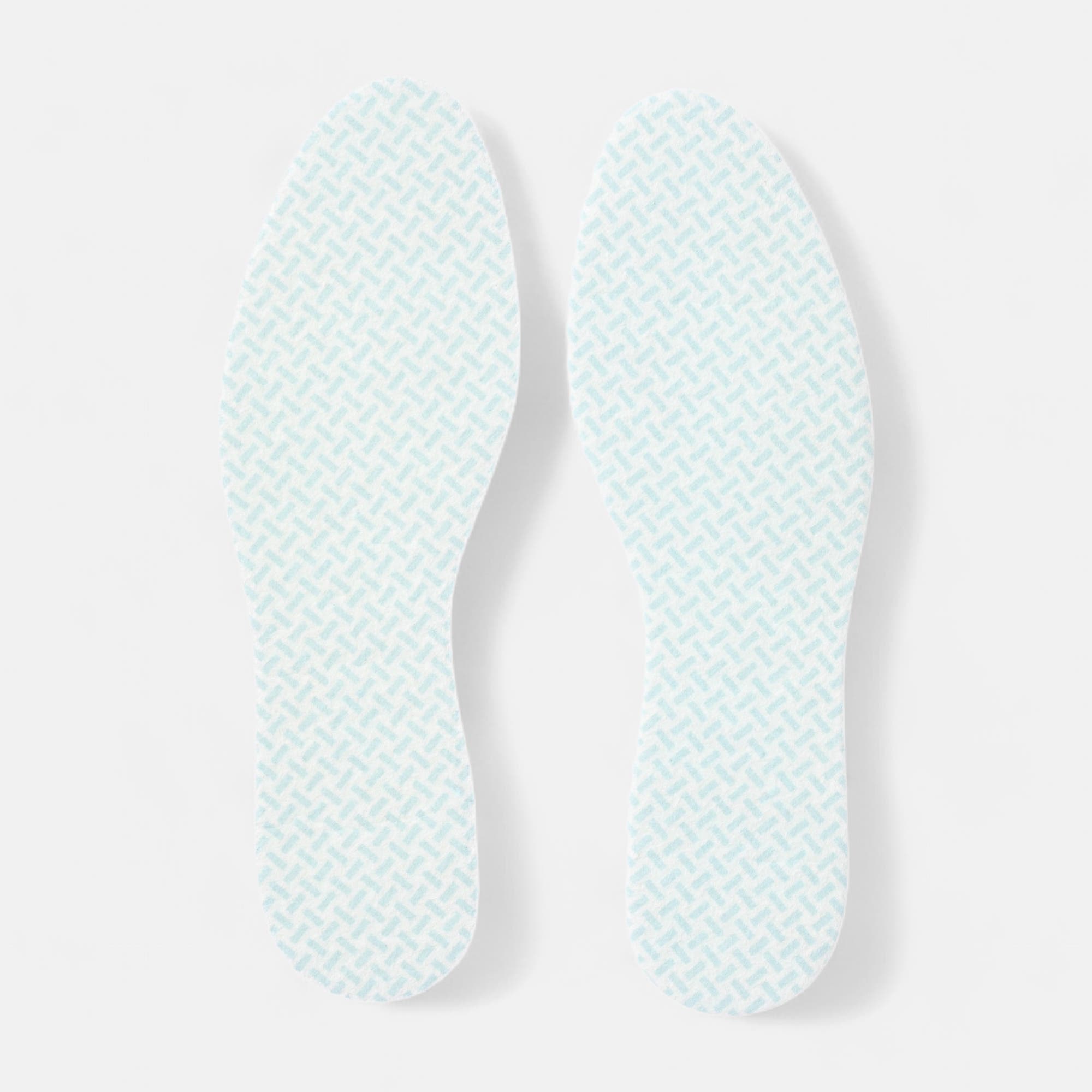 Semelles  fraicheur 37 38 blanc
