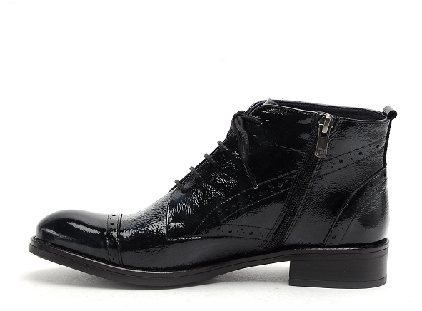 Dorking boots bottine plates femme d7323 noir