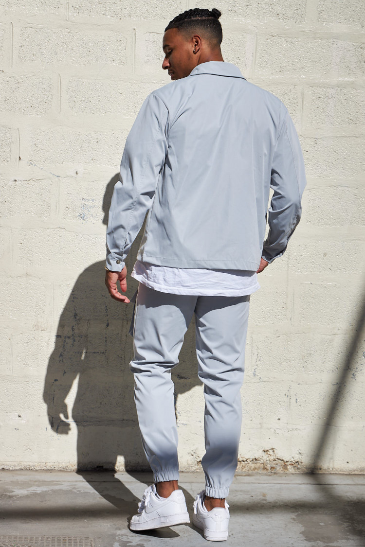 Ensemble 2 pièces veste + pantalon gris