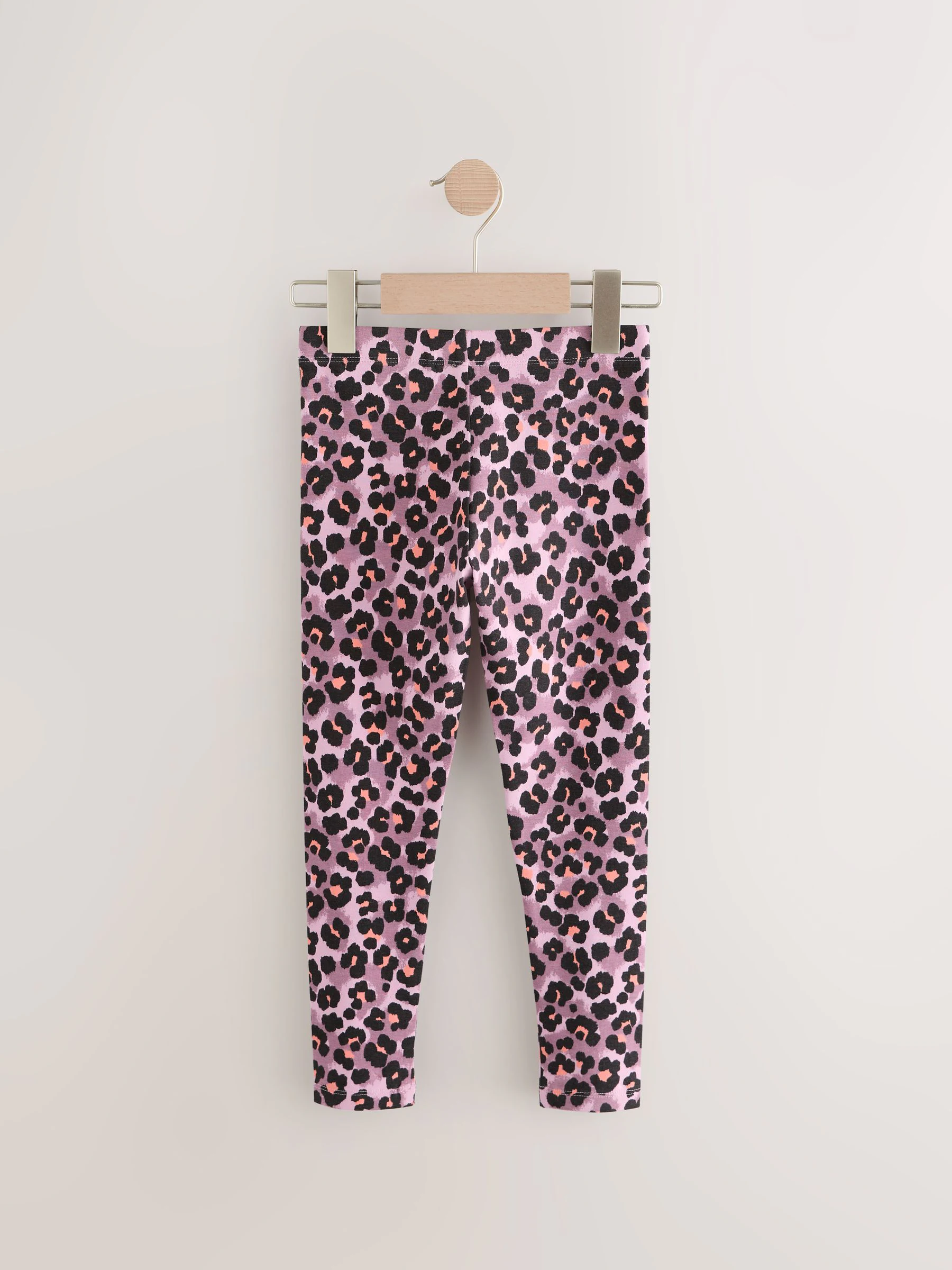 Lila-paars - Legging met dierenprint (3-16 jr)