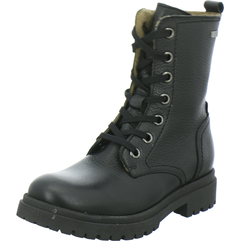 Sabalin Stiefel ungefüttert Mädchen Schwarz