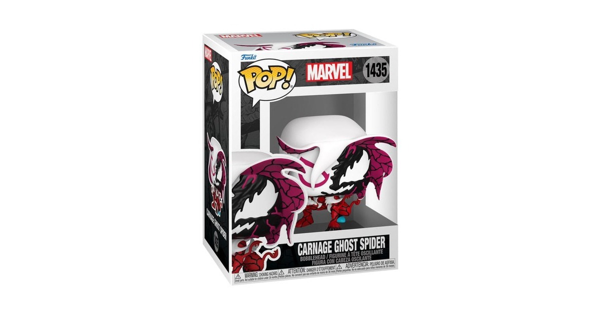 FunkoMarvel POP! Vinyl Figure Carnageized - Ghost Spider 9 cm speelfiguur