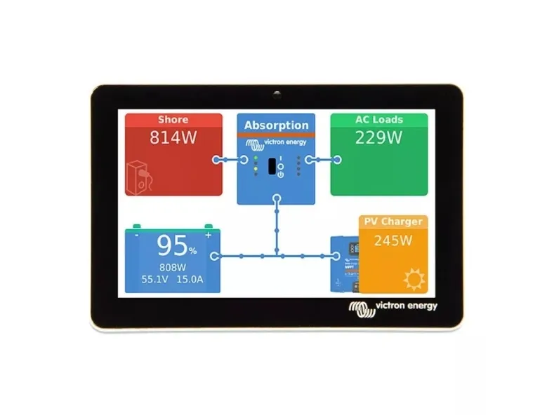 Victron Energy GX Touch 50 touch-display til Cerbo GX-enhed