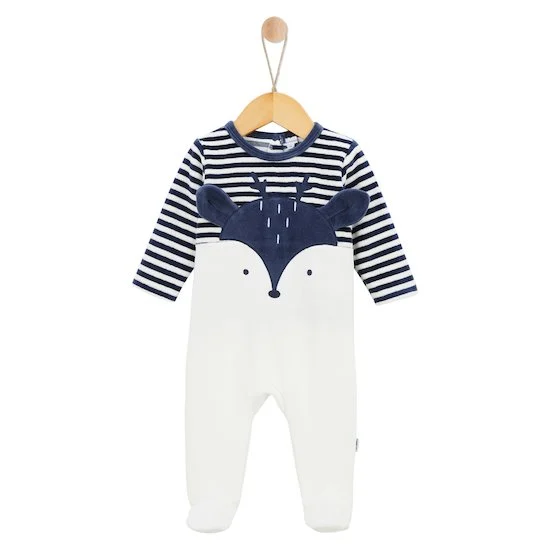 Petit Cocon Pyjama   Rayures Shadow        de               P'tit bisou