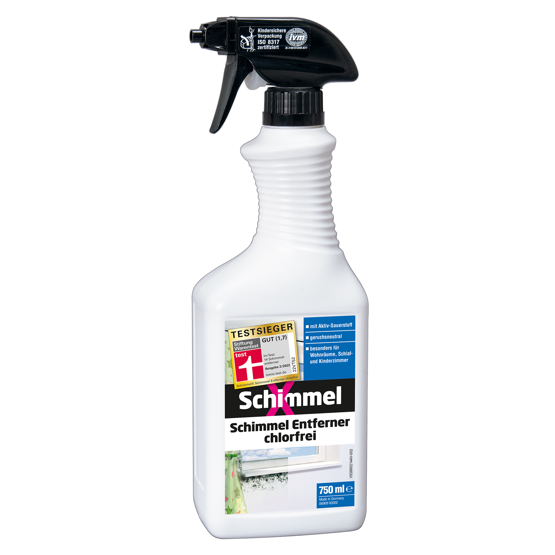 SchimmelX Schimmelentferner - chlorfrei - 750 ml