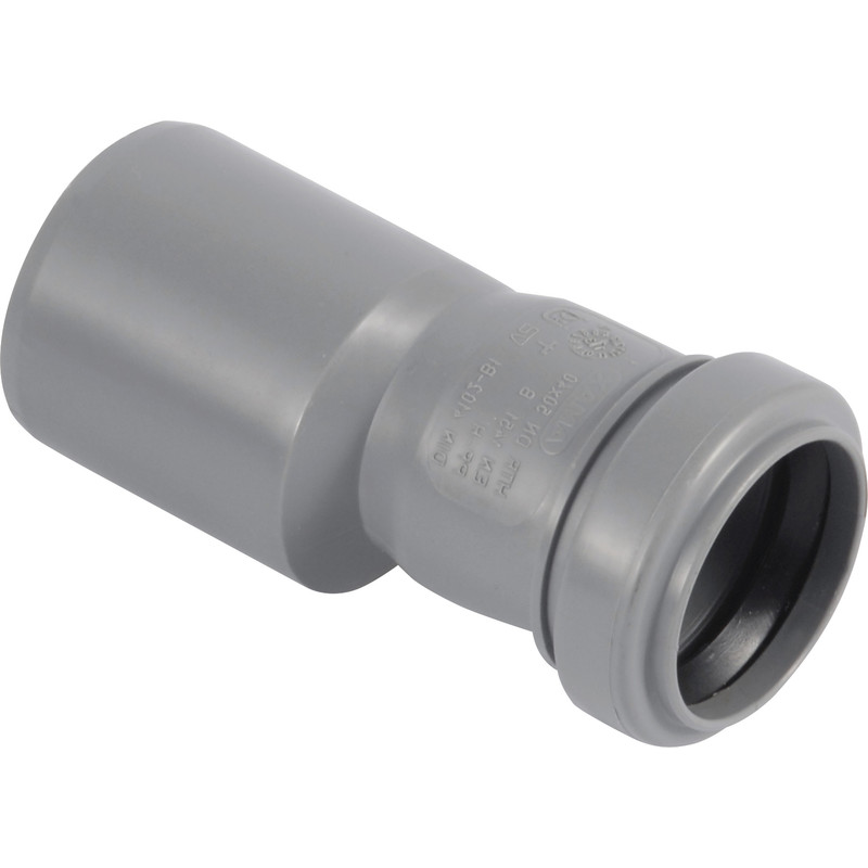 PP verloopstuk excentrisch 40/32mm