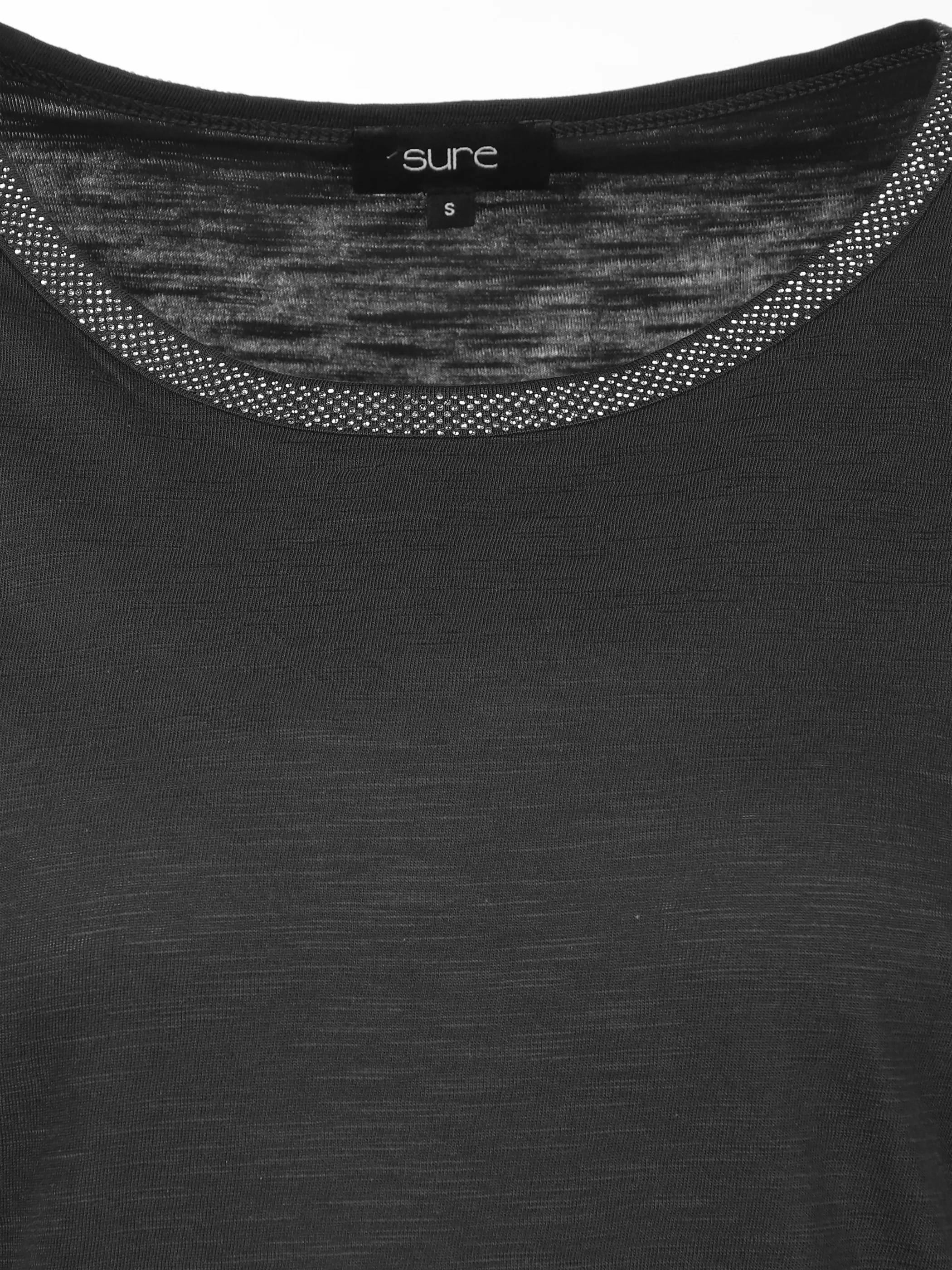 Damen Shirt mit Strassbesatz