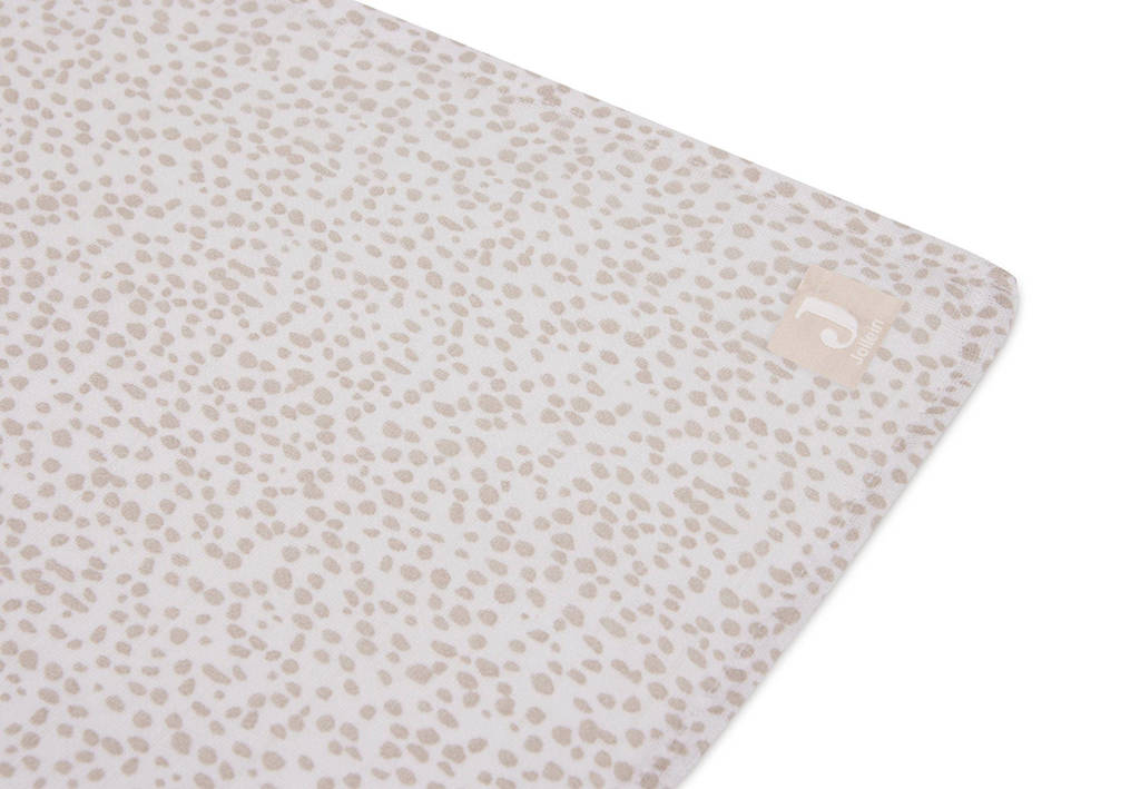 hydrofiele doek Large 115x115cm Dotted Nougat