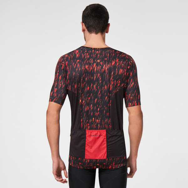 Bons plans textile été OAKLEY ENDURANCE JERSEY 2.0 REDLINE DOTS