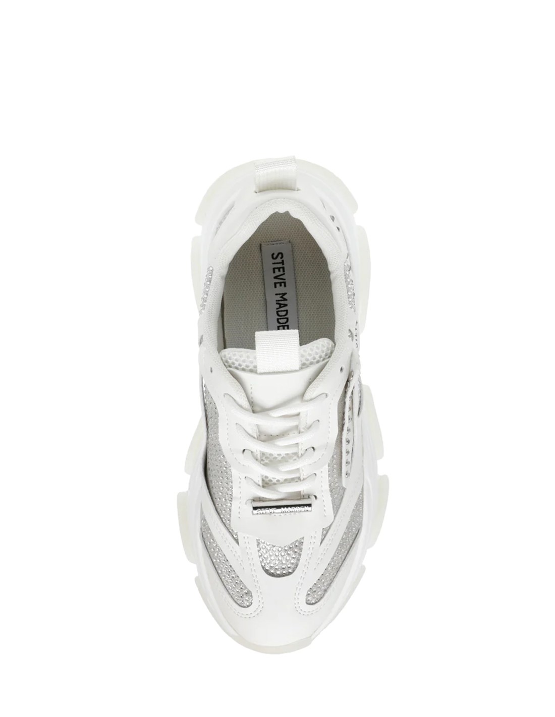 steve madden Baskets de ville Femme Possesionr Sneaker White