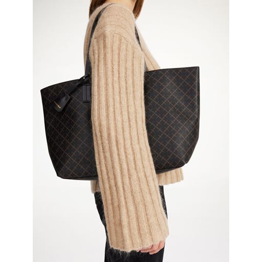 By Malene Birger Abigail Tote Bag, Dark Chocolate