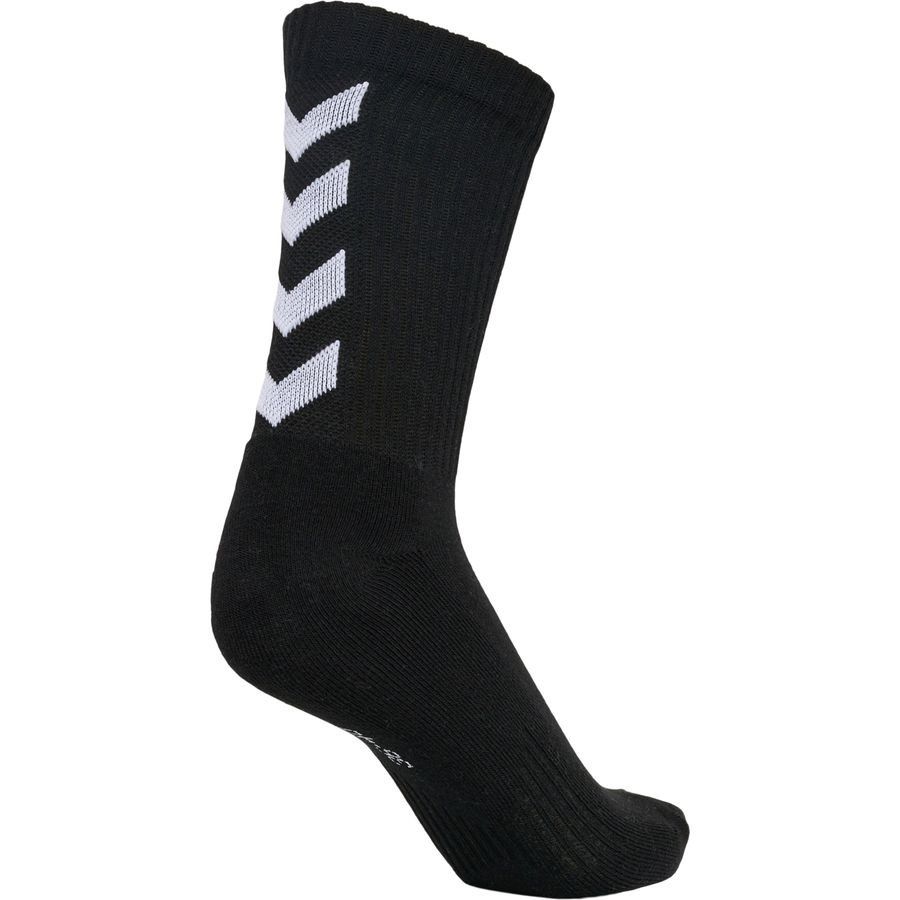 Hummel Chaussettes Fundamental Pack de 3 - Noir/Blanc