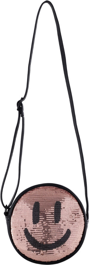 Molo Glitter Smile Bag Lyserød