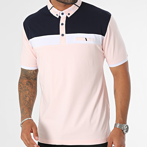 Polo Manches Courtes Rose