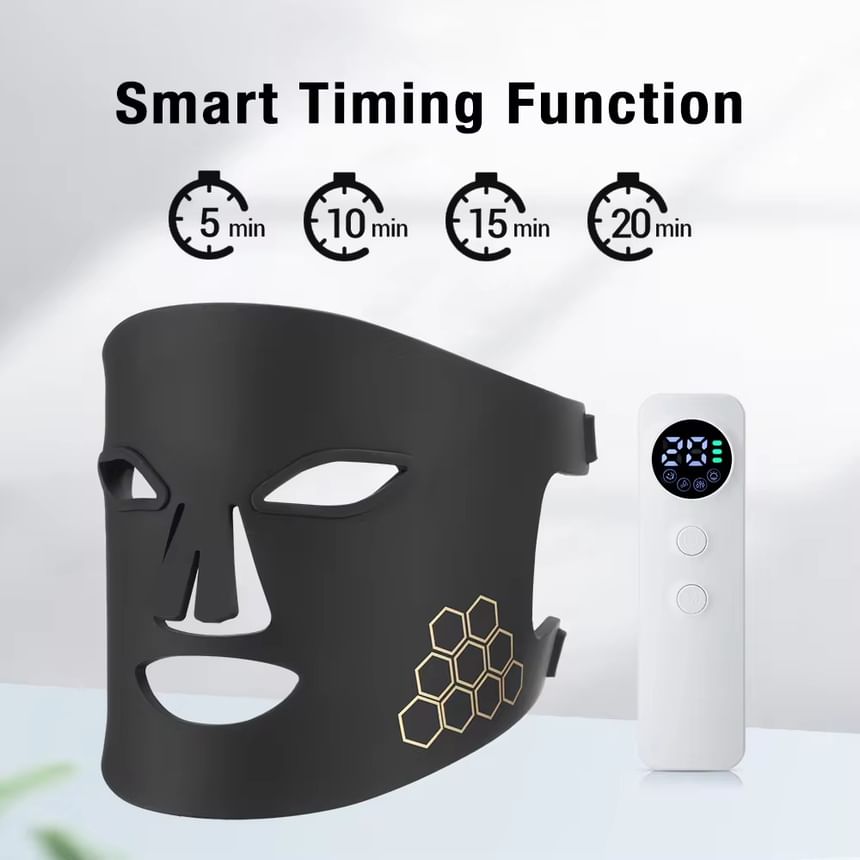 Beautyronics - USB-oplaadbaar lichttherapie-gezichtsmasker