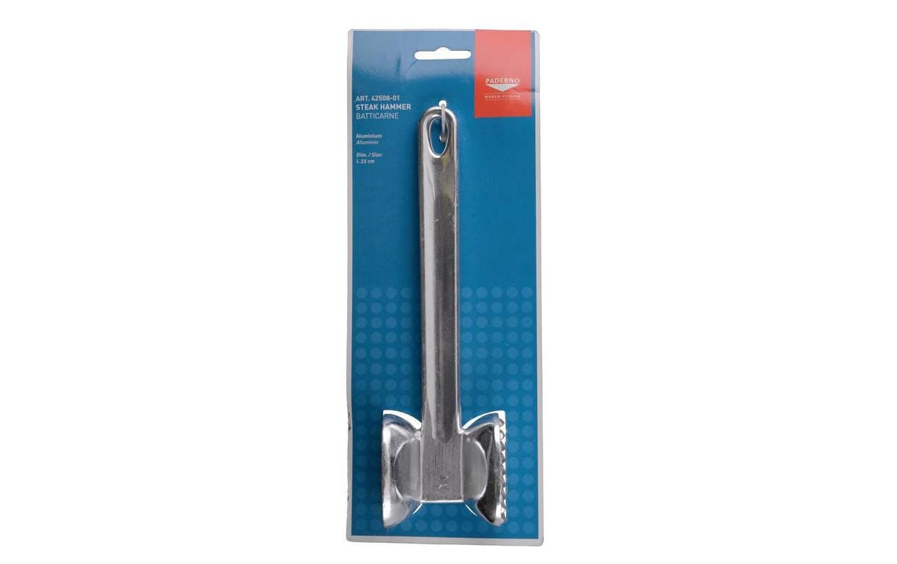Fleischklopfer »Paderno 0.6 kg Braun/Silber«