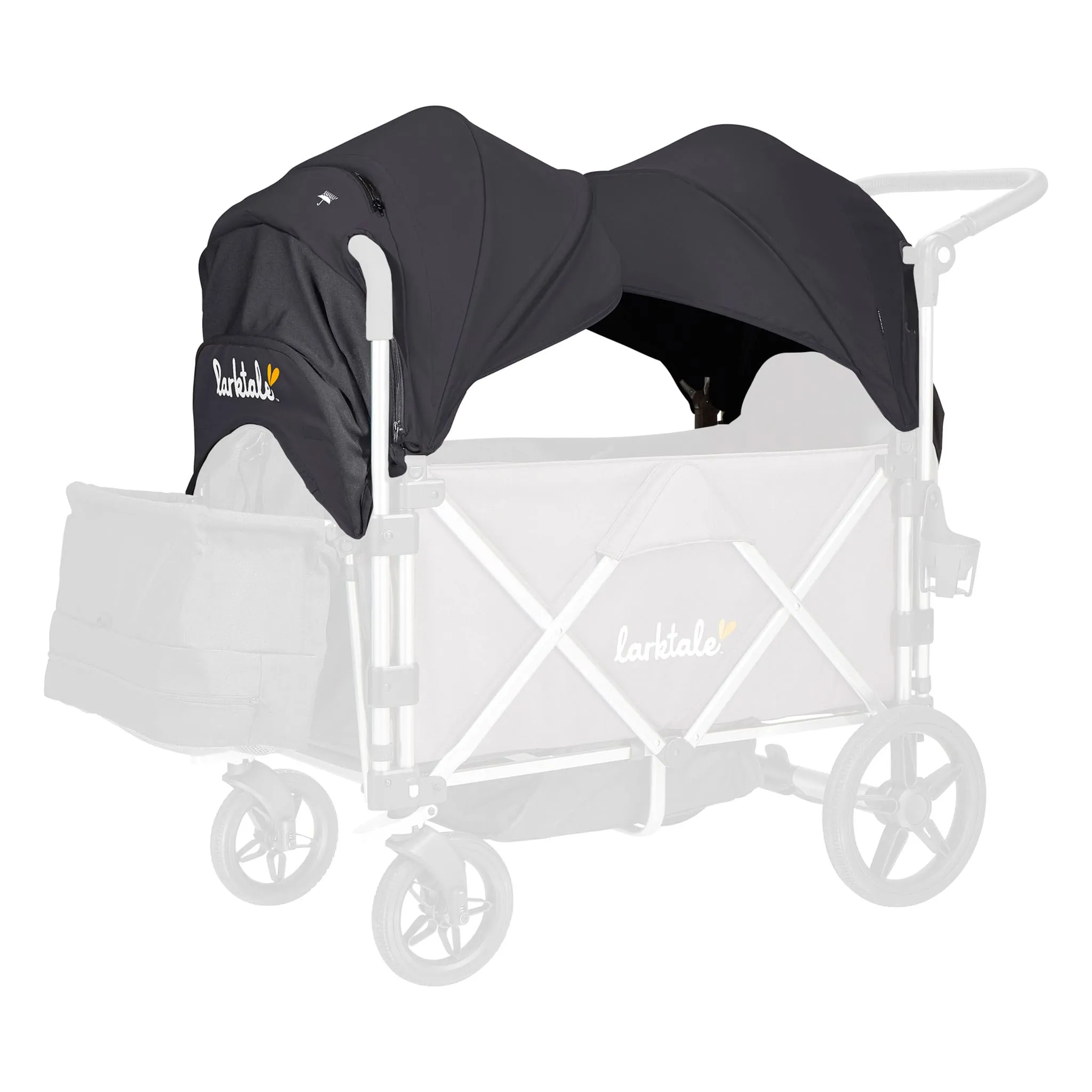 Larktale Toit pour PoussetteWagon Caravan™ - Byron Noir