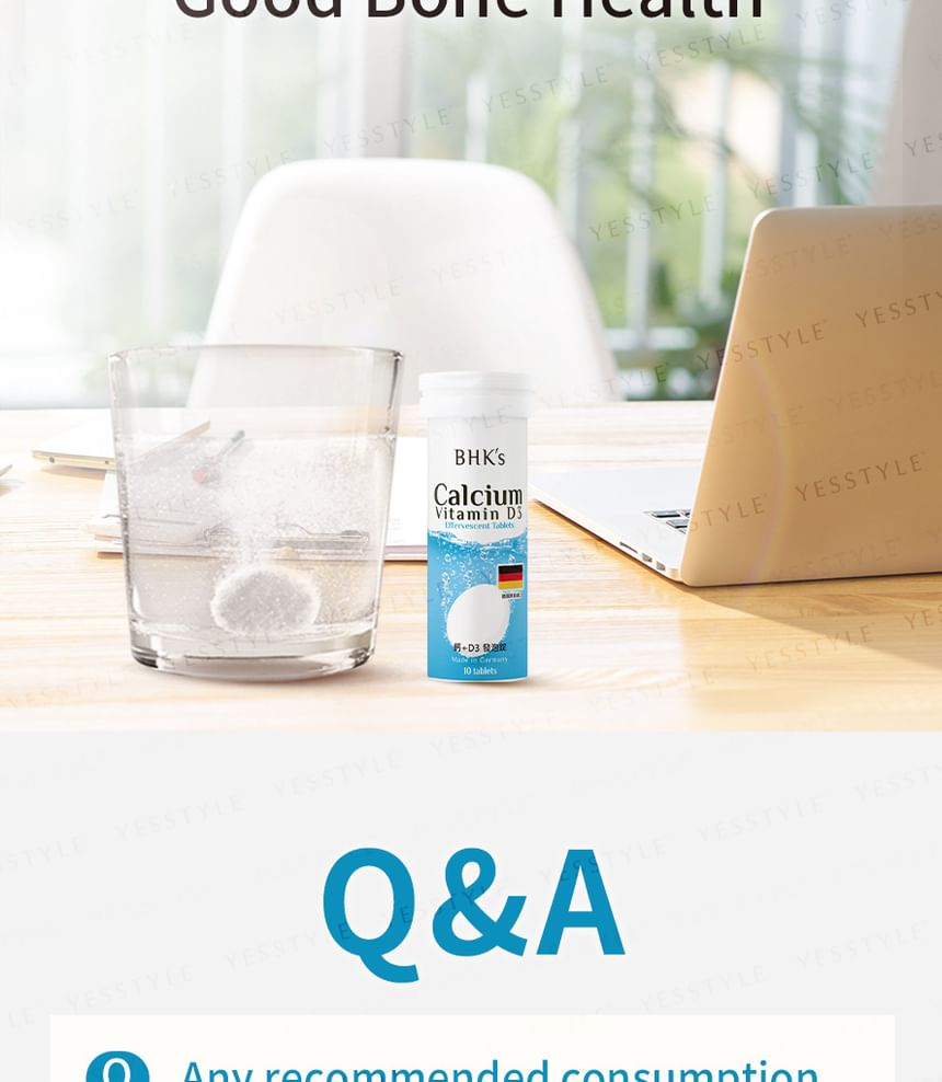 BHK's - Calcium + Vitamine D3 Bruistabletten