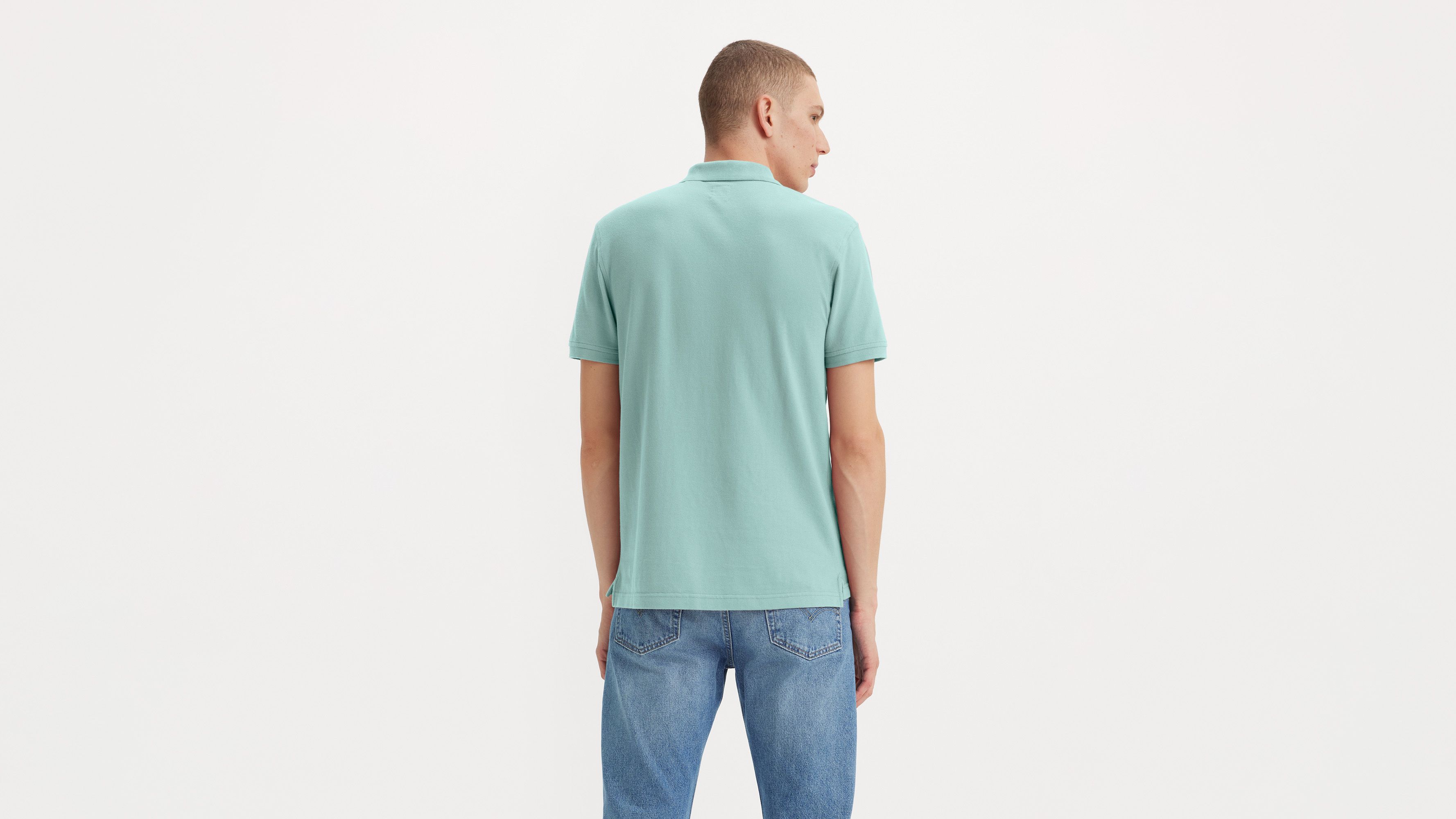 Housemark Polo Shirt - Aquifer - Green