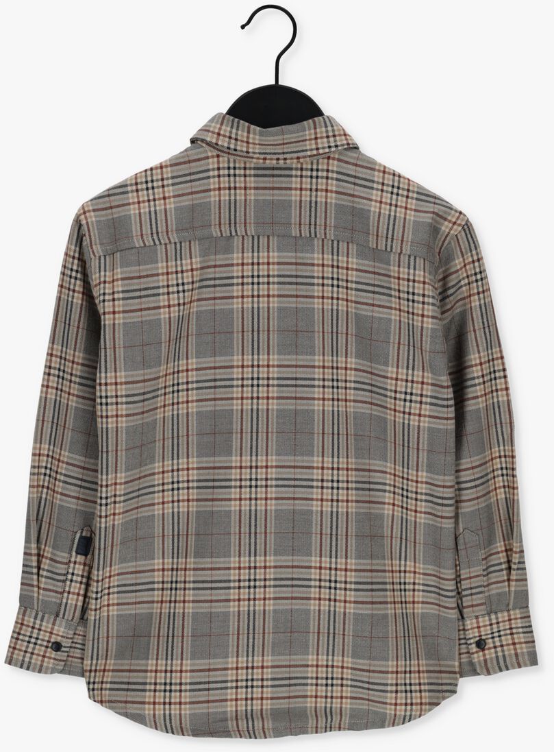 SEVENONESEVEN grijze sevenoneseven casual overhemd v209-6102