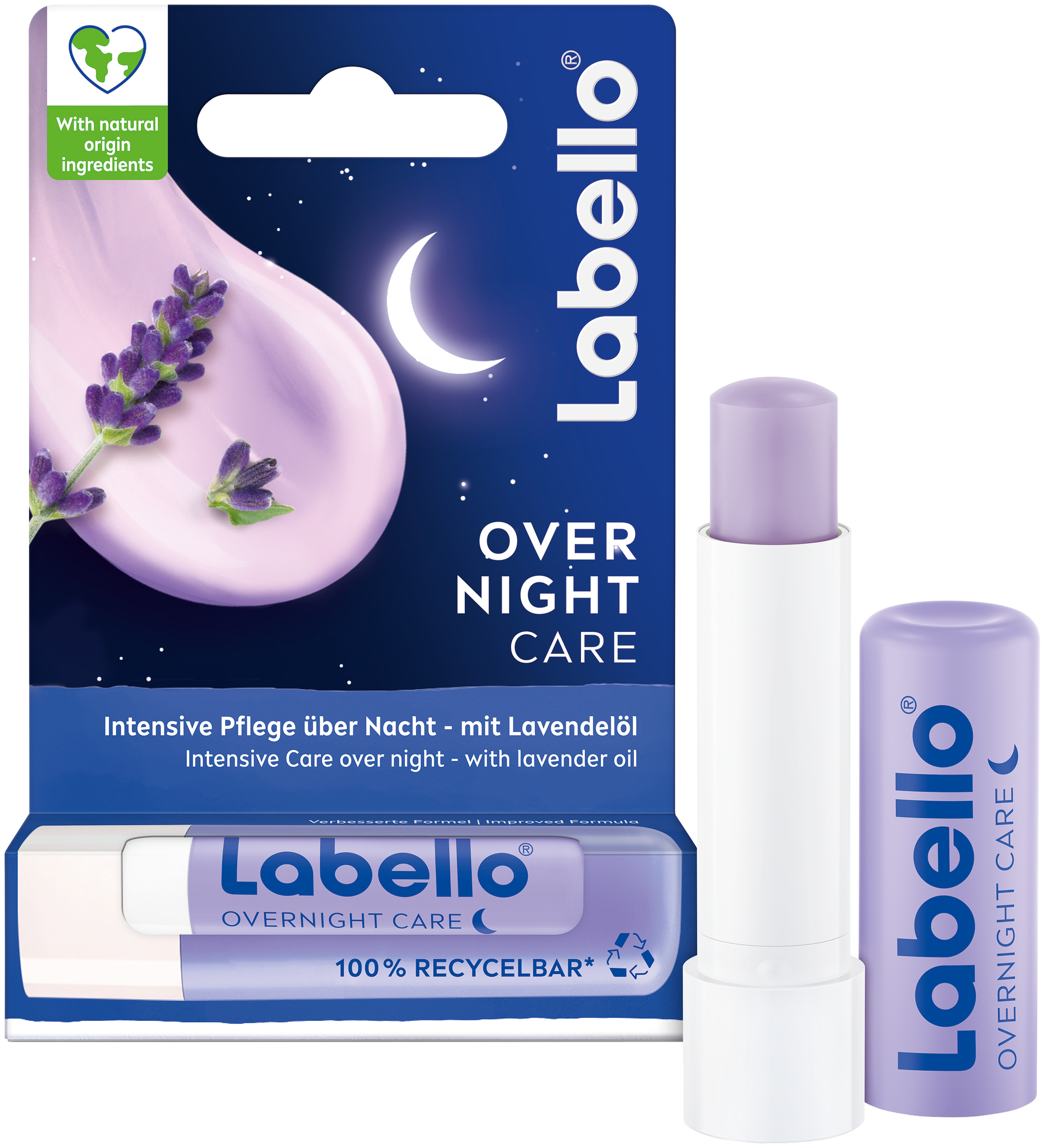 Labello Over Night Care+<br>4.8 g, Stick