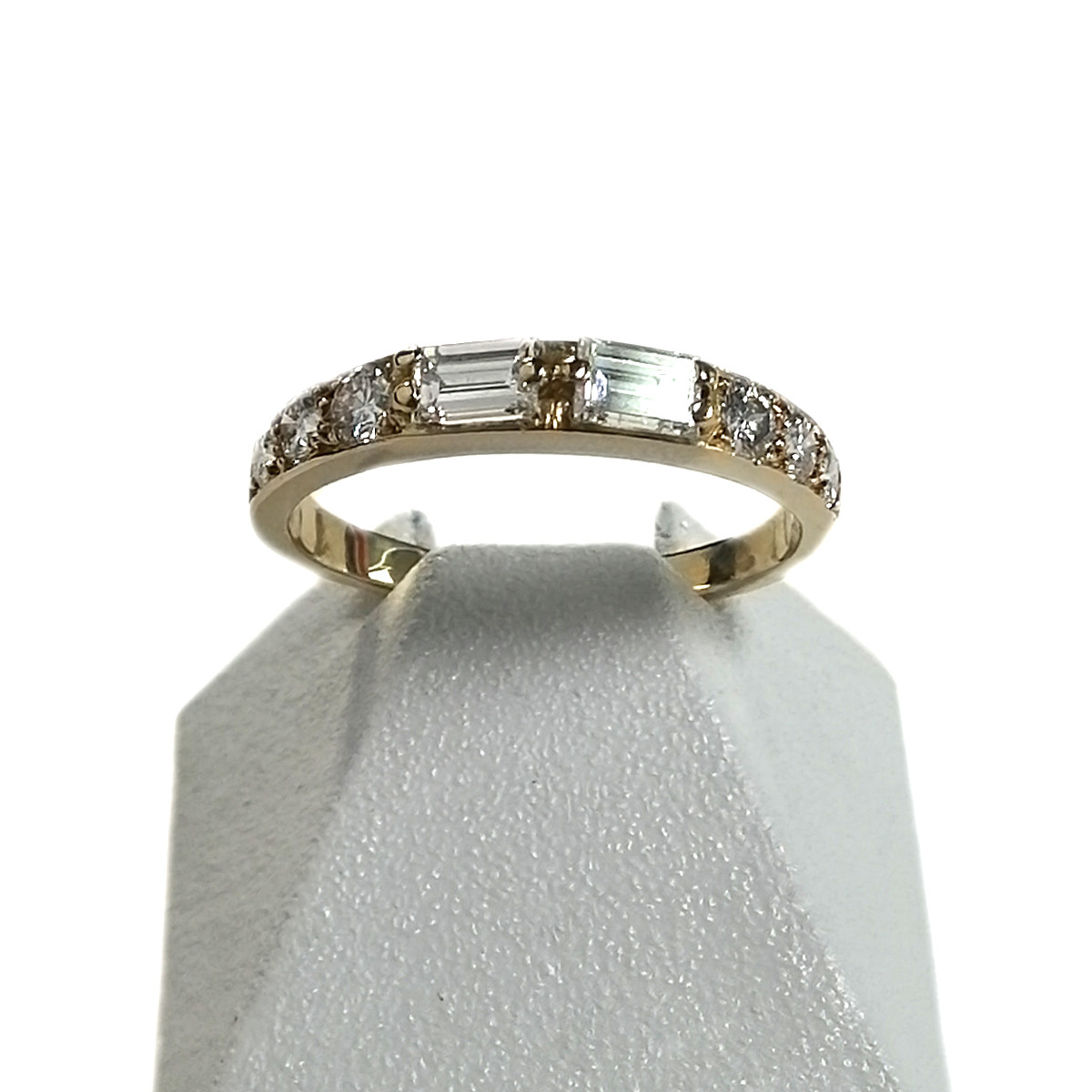 Bague d'occasion or 750 jaune diamant