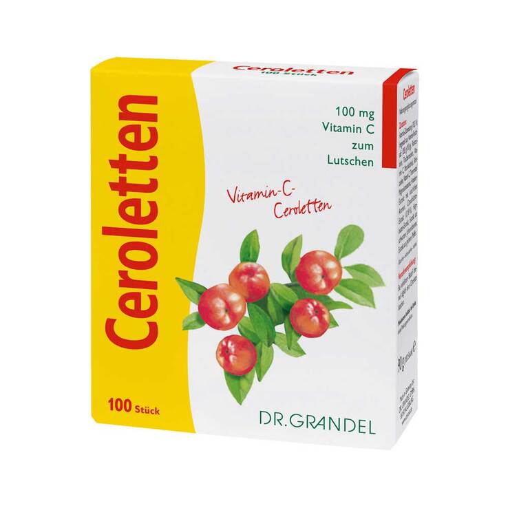 Ceroletten Grandel Lutschtabletten, 100 St