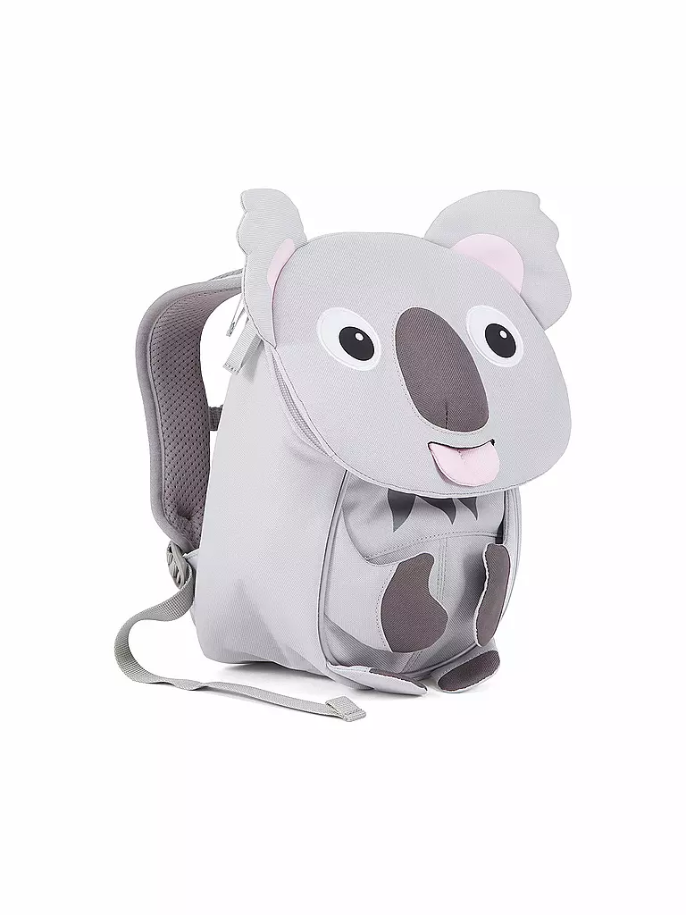 AFFENZAHN Kinder Rucksack Kleiner Freund - Koala grau