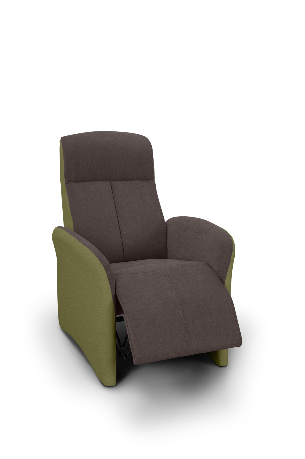 Relaxsessel - braun-olive - mit Relaxfunktion