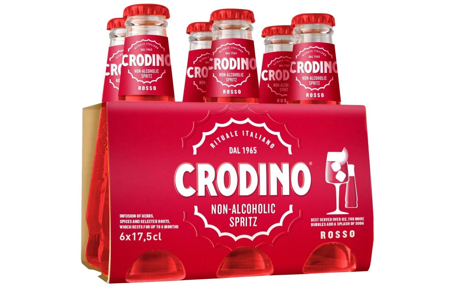 Aperitivo Rosso 6 x 0.175 lHochwertiges Aperitif-Getränk ohne Alkohol