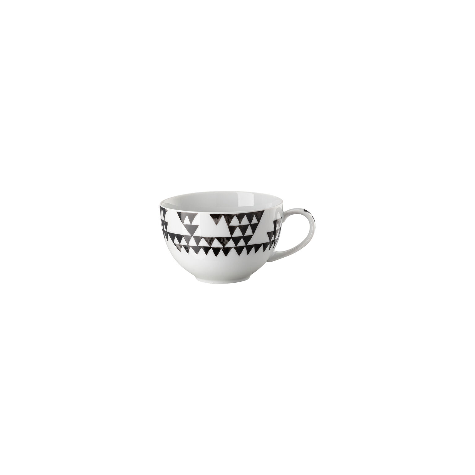 Magic Garden Black Seeds Cappuccino-Obertasse mit neuem Henkel