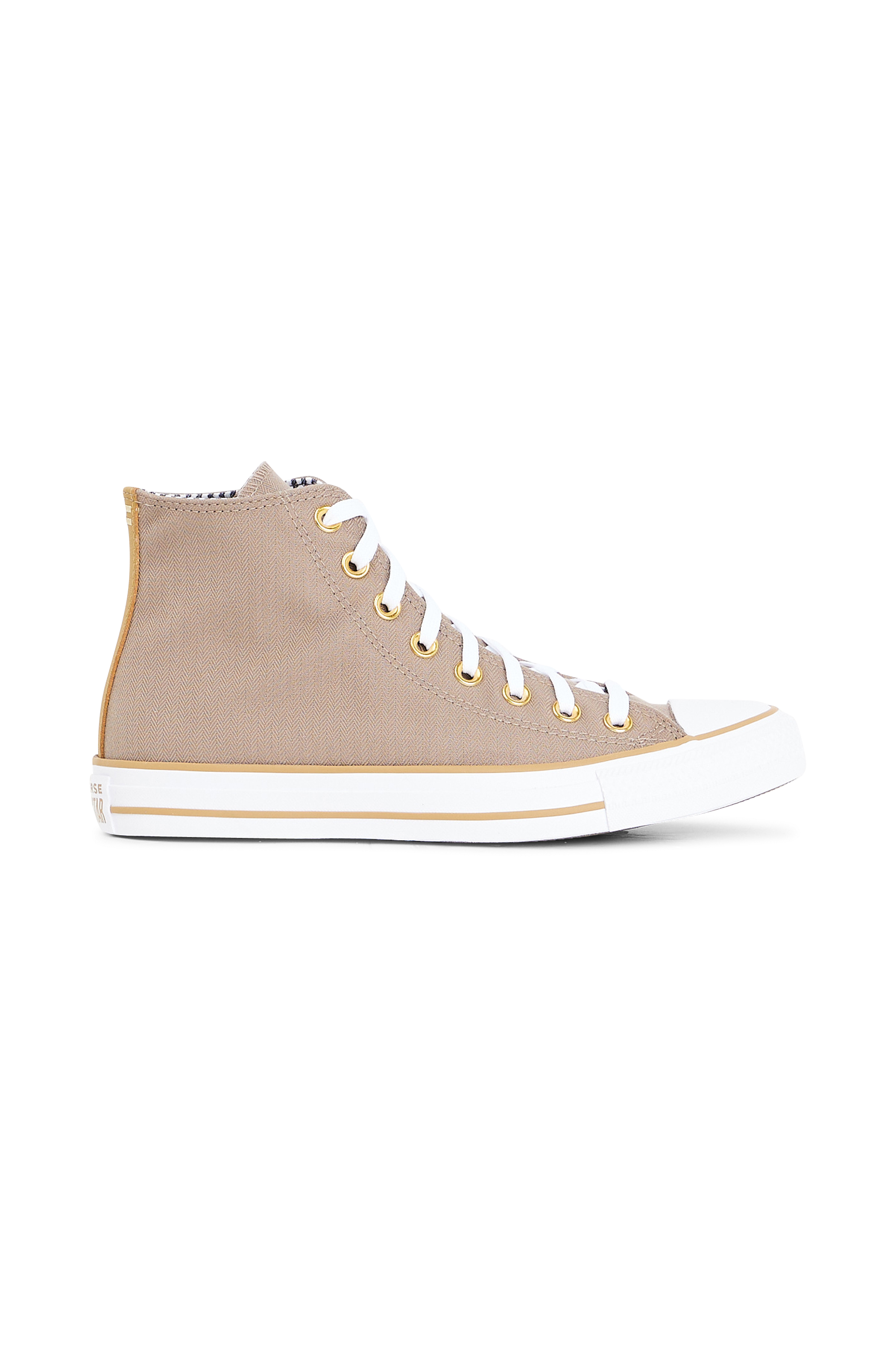 CONVERSE Baskets montantes CHUCK TAYLOR ALL STAR HERRINGBONE STRIPE Beige
