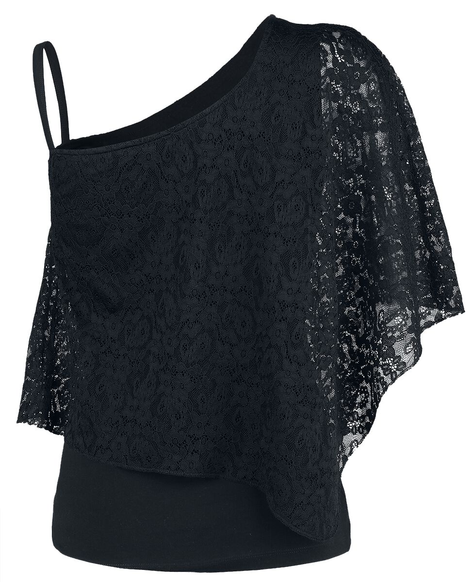 Épaule Dénudée | Gothicana by EMP T-Shirt Manches courtes