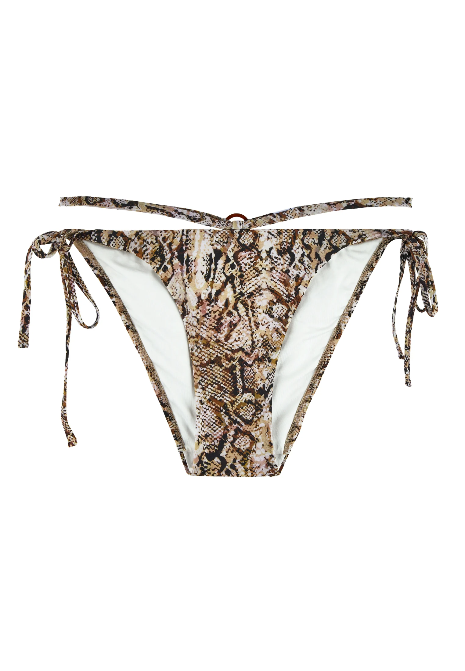FIERCE SPIRIT - Culotte de maillot de bain mini-cœur | Beige