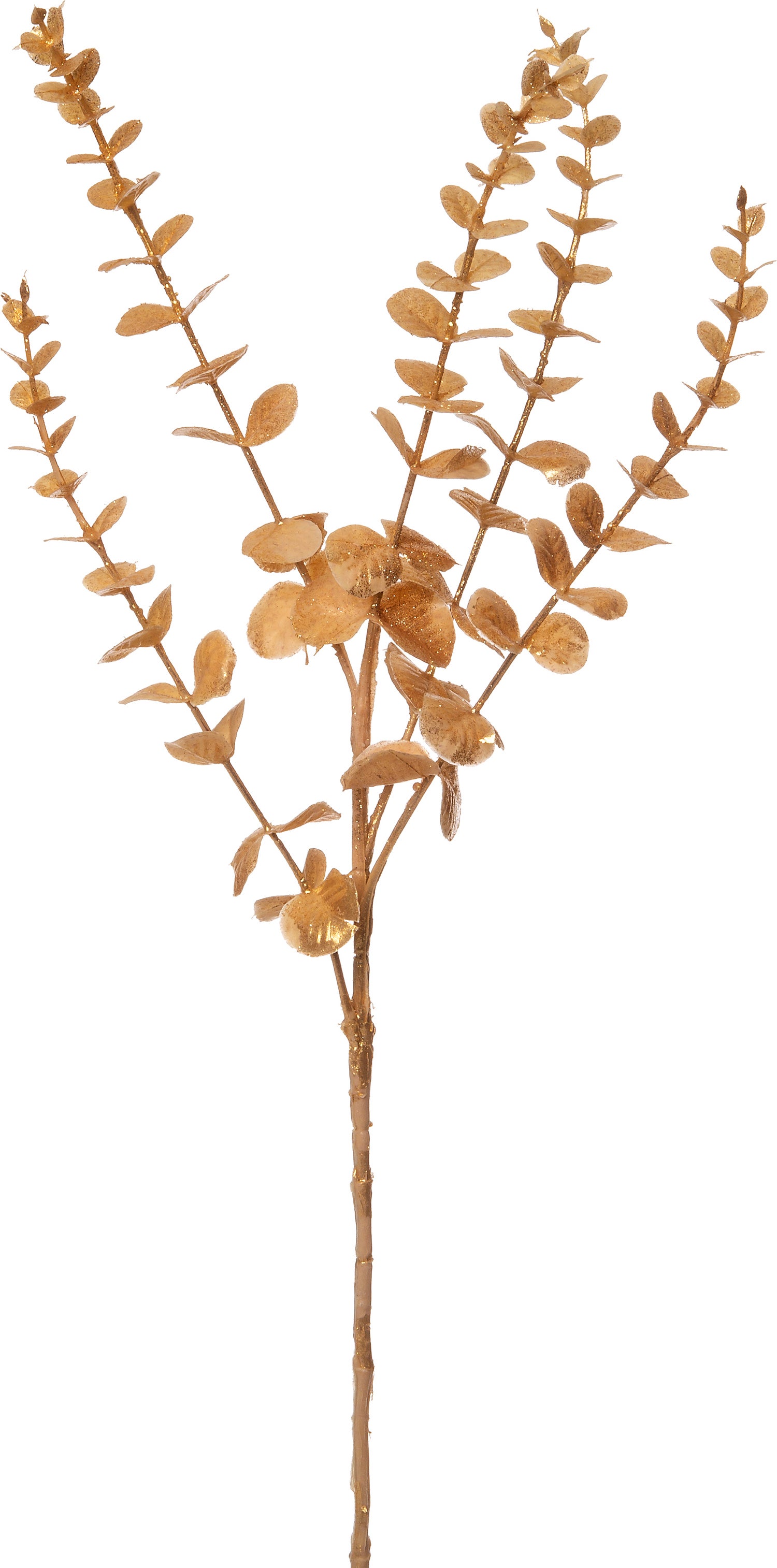 Intratuin kunsttak Eucalyptus 74 cm geel goud