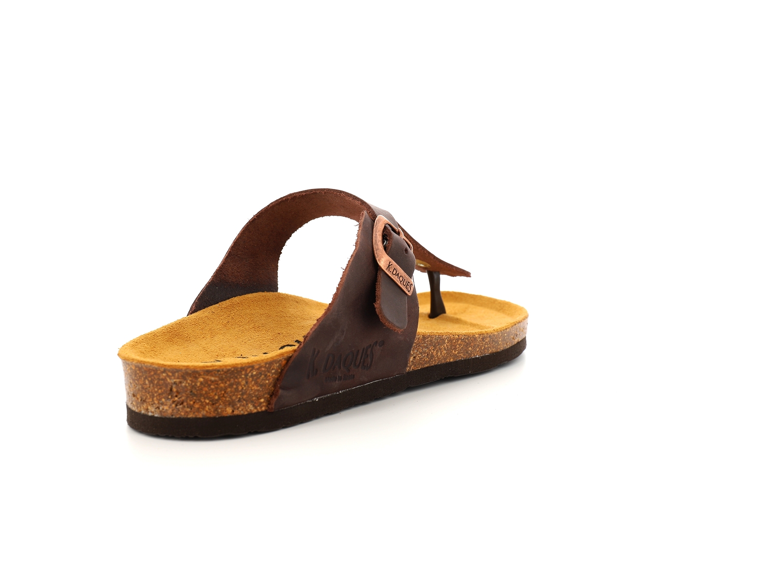 K. daques-PACIFIC Cuir Marron Foncé