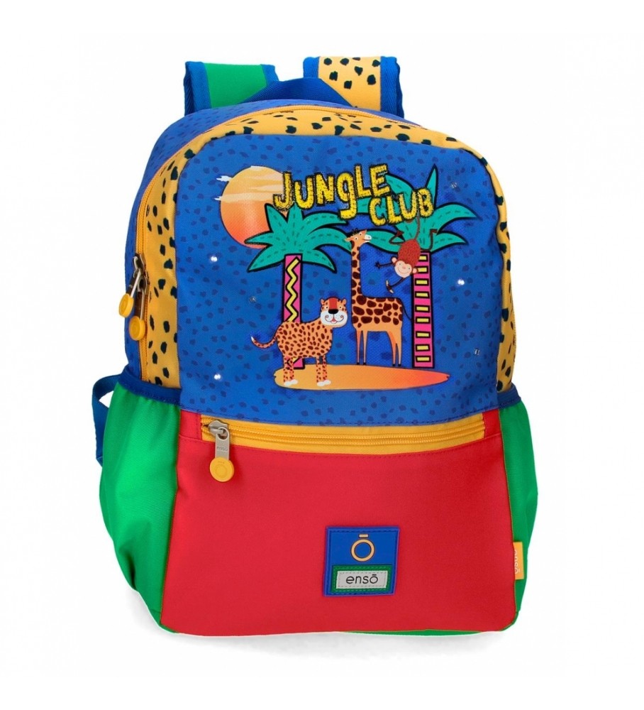 Mochila Enso Jungle Club Multicolorida